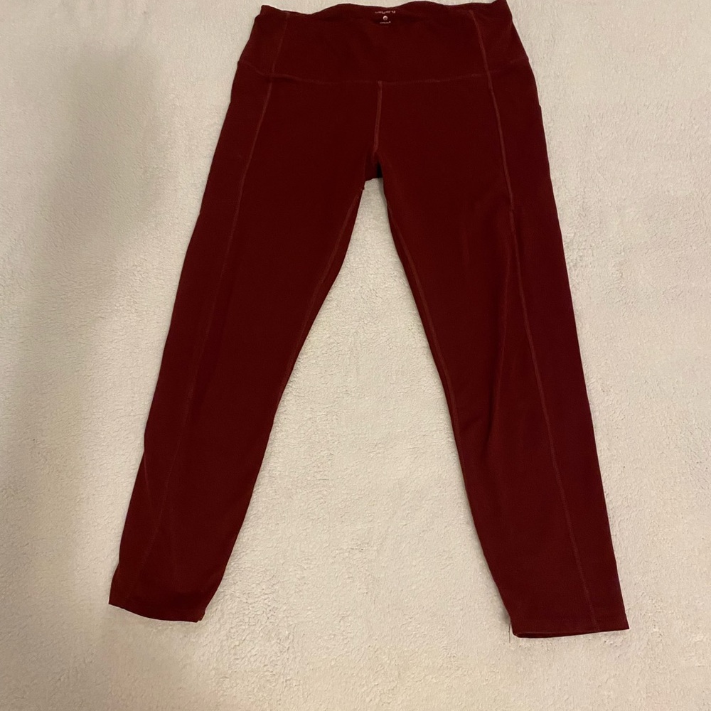 Layer 8 Women's Red Leggings